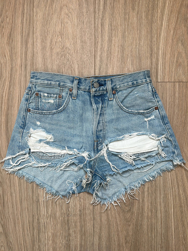 đź›’Short en jean Levi's 501 W26đź›’(2E586)