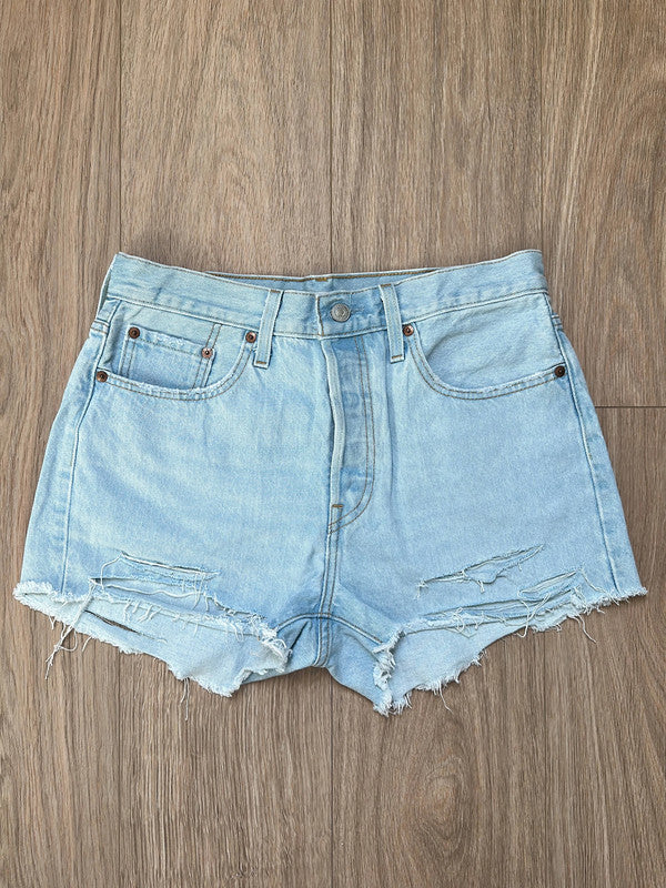 đź›’Short en jean Levi's 501 W28đź›’(2E668)