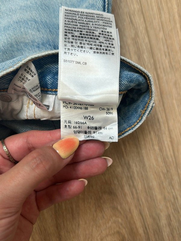 đź›’Short en jean Levi's 501 W26đź›’(2E664)