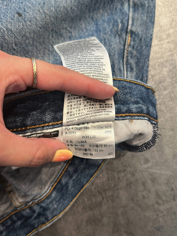 đź›’Short en jean Levi's 501 W34đź›’(2E629)