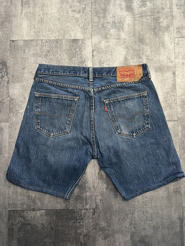 đź›’Short en jean Levi's 501 W34đź›’(2E629)