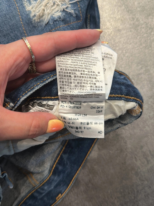 đź›’Short en jean Levi's 501 W26đź›’(2E622)