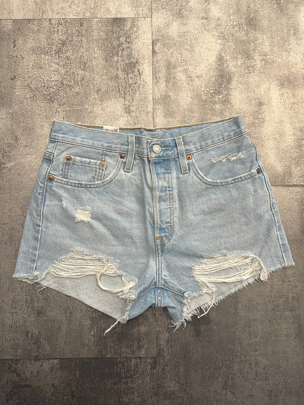 đź›’Short en jean Levi's 501 W28đź›’(2E617)