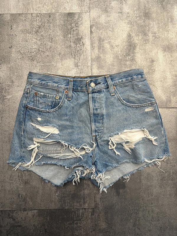 đź›’Short en jean Levi's 501 W28đź›’(2E615)