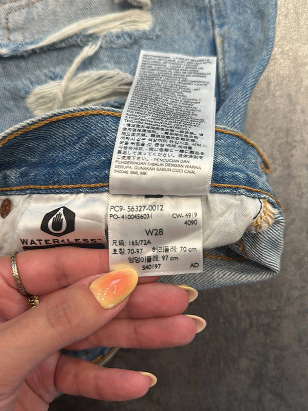 đź›’Short en jean Levi's 501 W28đź›’(2E615)