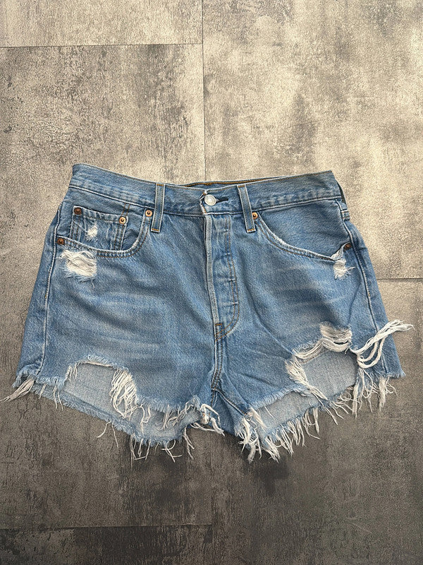 đź›’Short en jean Levi's 501 W28đź›’(2E612)