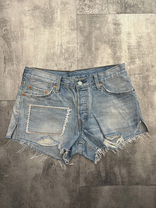 đź›’Short en jean Levi's 501 W28đź›’(2E605)