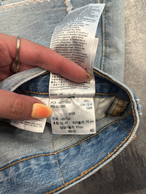 đź›’Short en jean Levi's 501 W28đź›’(2E605)