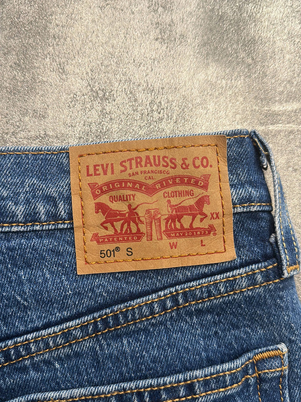 đź›’Short en jean Levi's 501 W27đź›’(2E600)