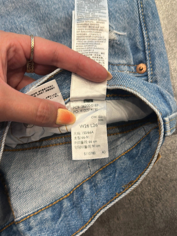 đź›’Short en jean Levi's 501 W26đź›’(2E599)