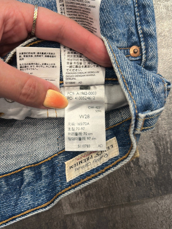 đź›’Short en jean Levi's 501 W28đź›’(2E596)