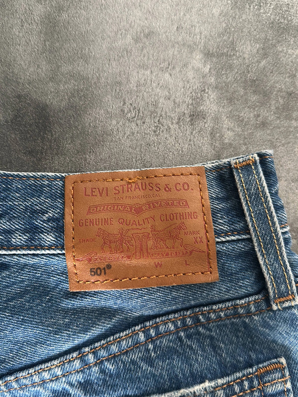 đź›’Short en jean Levi's 501 W26đź›’(2E591)