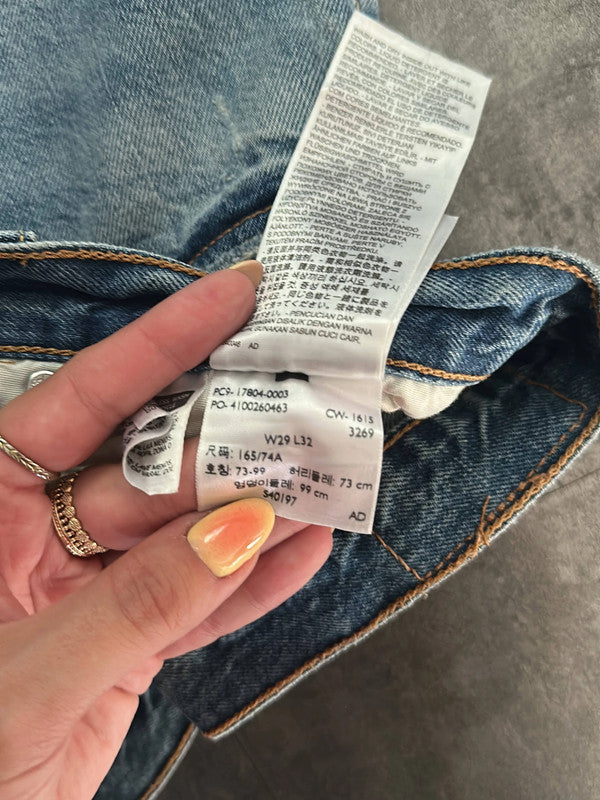 đź›’Short en jean Levi's 501 W29đź›’(2E738)