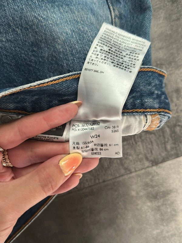 đź›’Short en jean Levi's 501 W24đź›’(2E725)