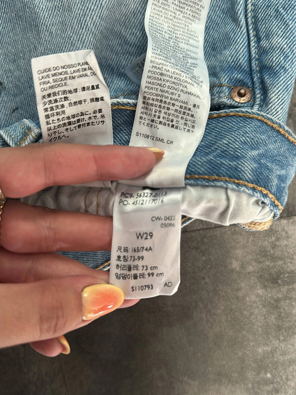 đź›’Short en jean Levi's 501 W29đź›’(2E724)