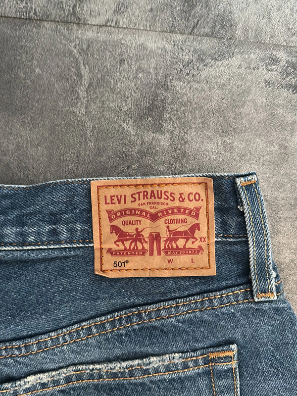 đź›’Short en jean Levi's 501 W29đź›’(2E721)