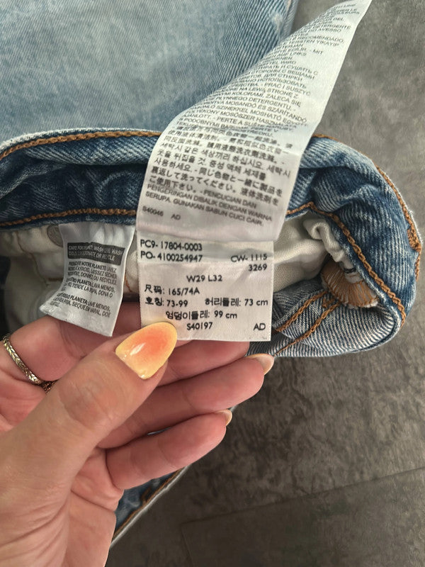 đź›’Short en jean Levi's 501 W29đź›’(2E710)