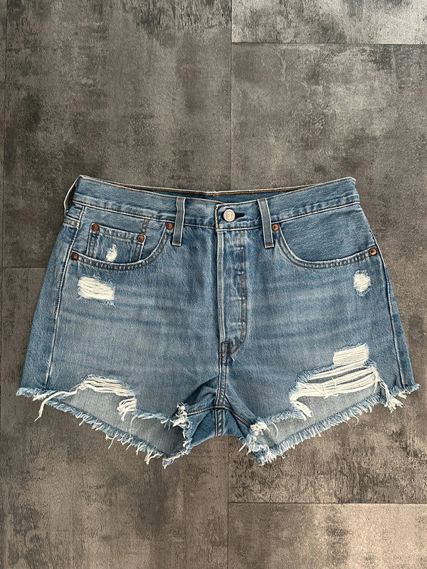 đź›’Short en jean Levi's 501 W29đź›’(2E707)