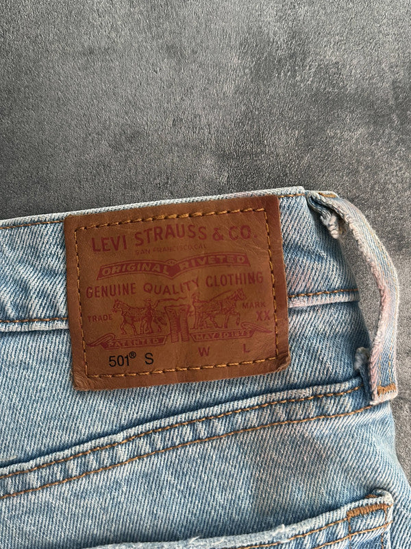đź›’Short en jean Levi's 501 W27đź›’(2E692)