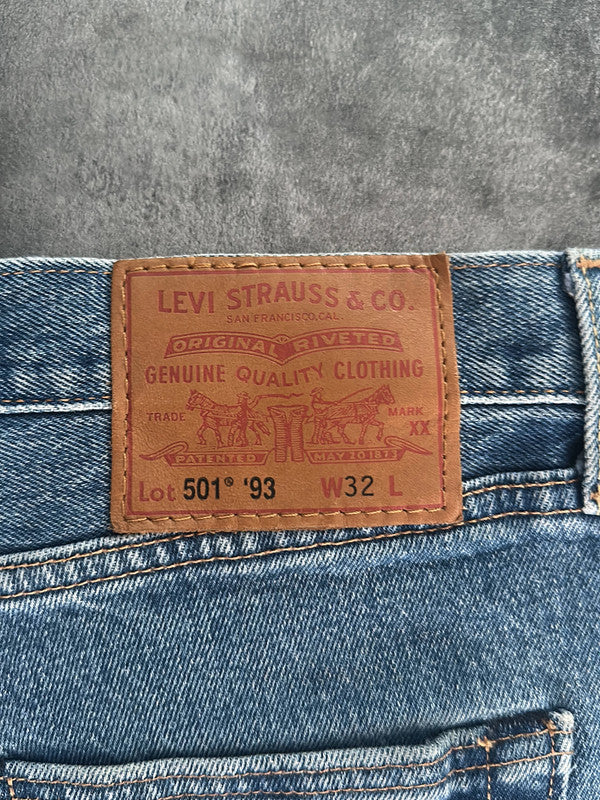 đź›’Short en jean Levi's 501 W32đź›’(2E682)