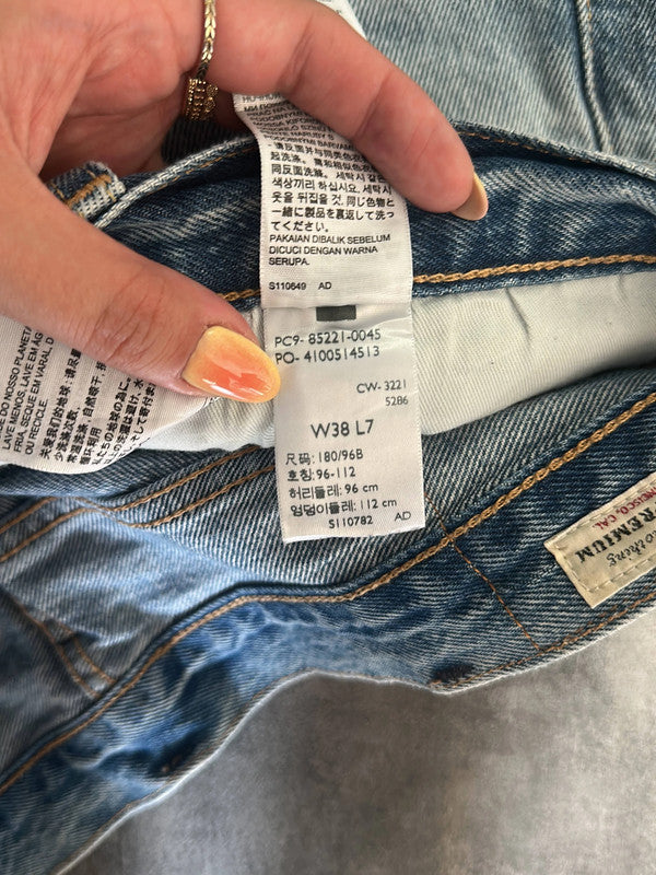đź›’Short en jean Levi's 501 W38đź›’(2E679)