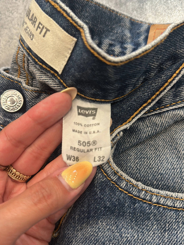 đź›’Jeans Levi's 505 W36 L32đź›’(2E748)