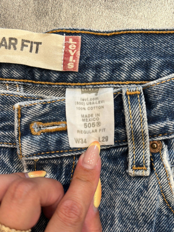 đź›’Jeans Levi's 505 W34 L29đź›’(2E809)