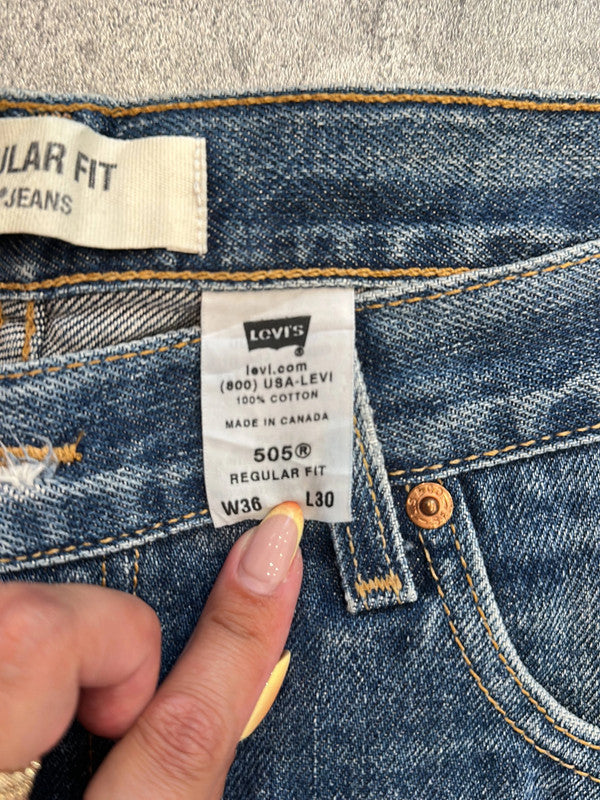 đź›’Jeans Levi's 505 W36 L30đź›’(2E784)