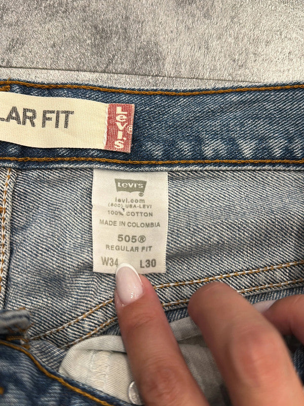 đź›’Jeans Levi's 505 W34 L30đź›’(2F11)