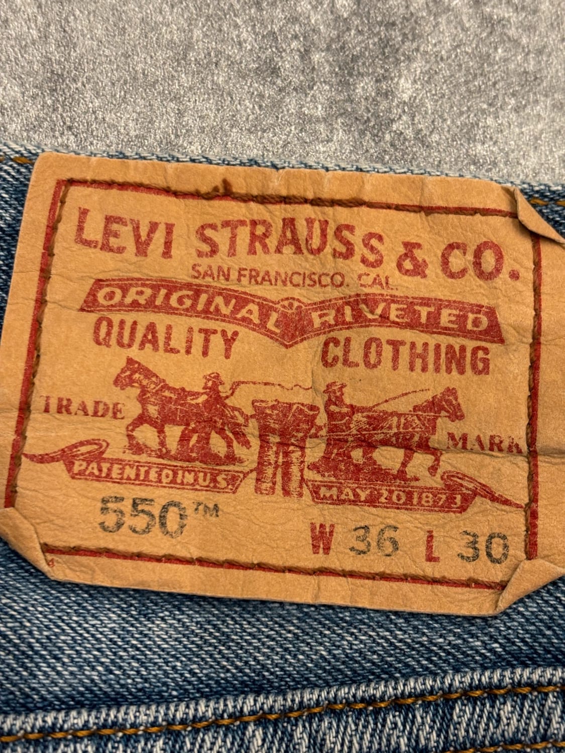đź›’Jeans Levi's 550 W36 L30đź›’
