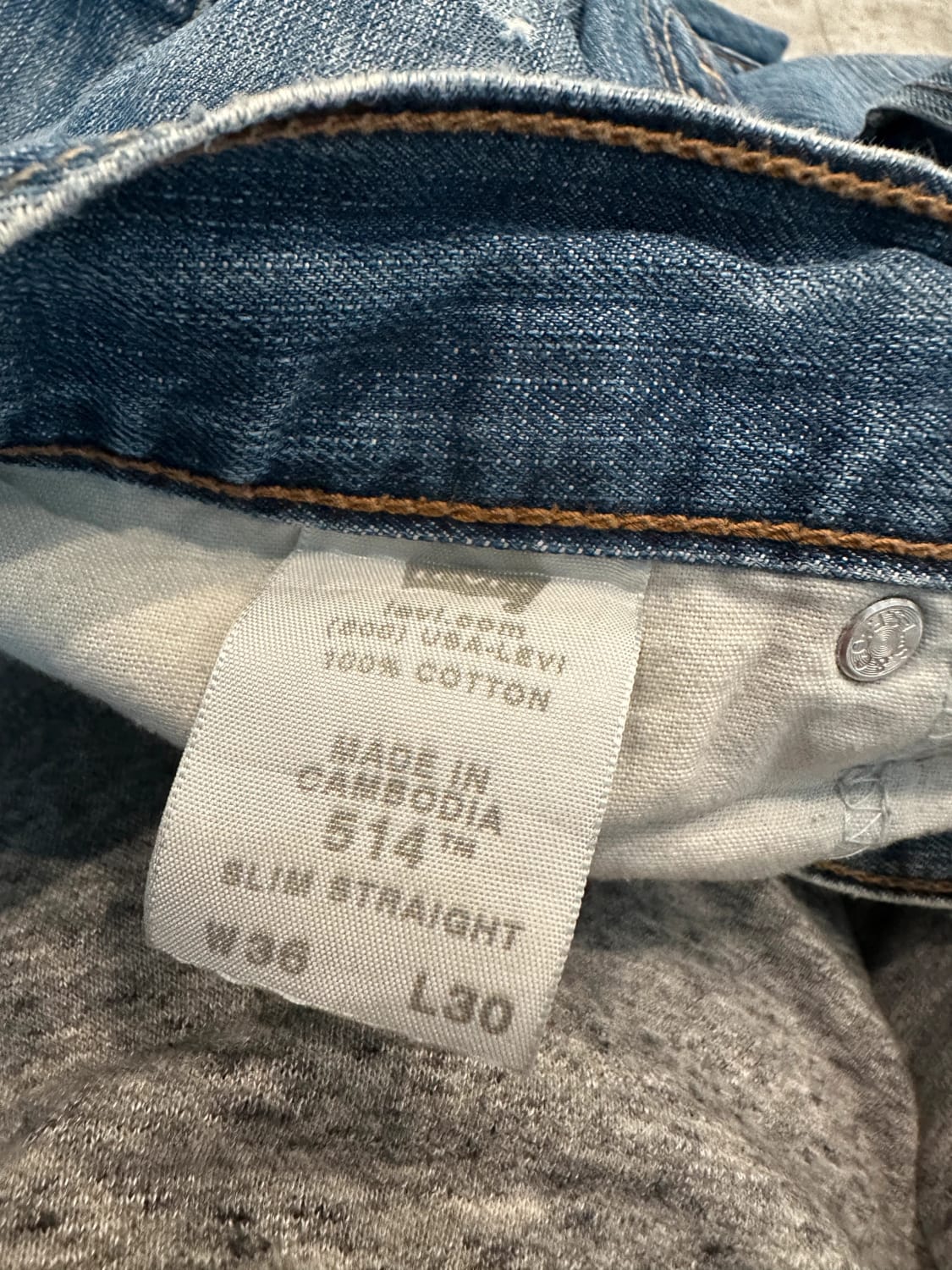 đź›’Jeans Levi's 514 W36 L30đź›’