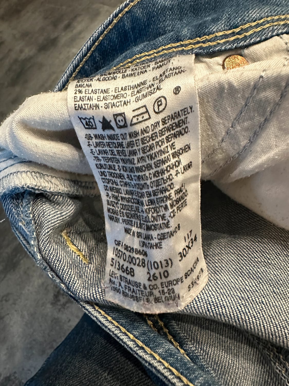 đź›’Jeans Levi's W30 L34đź›’
