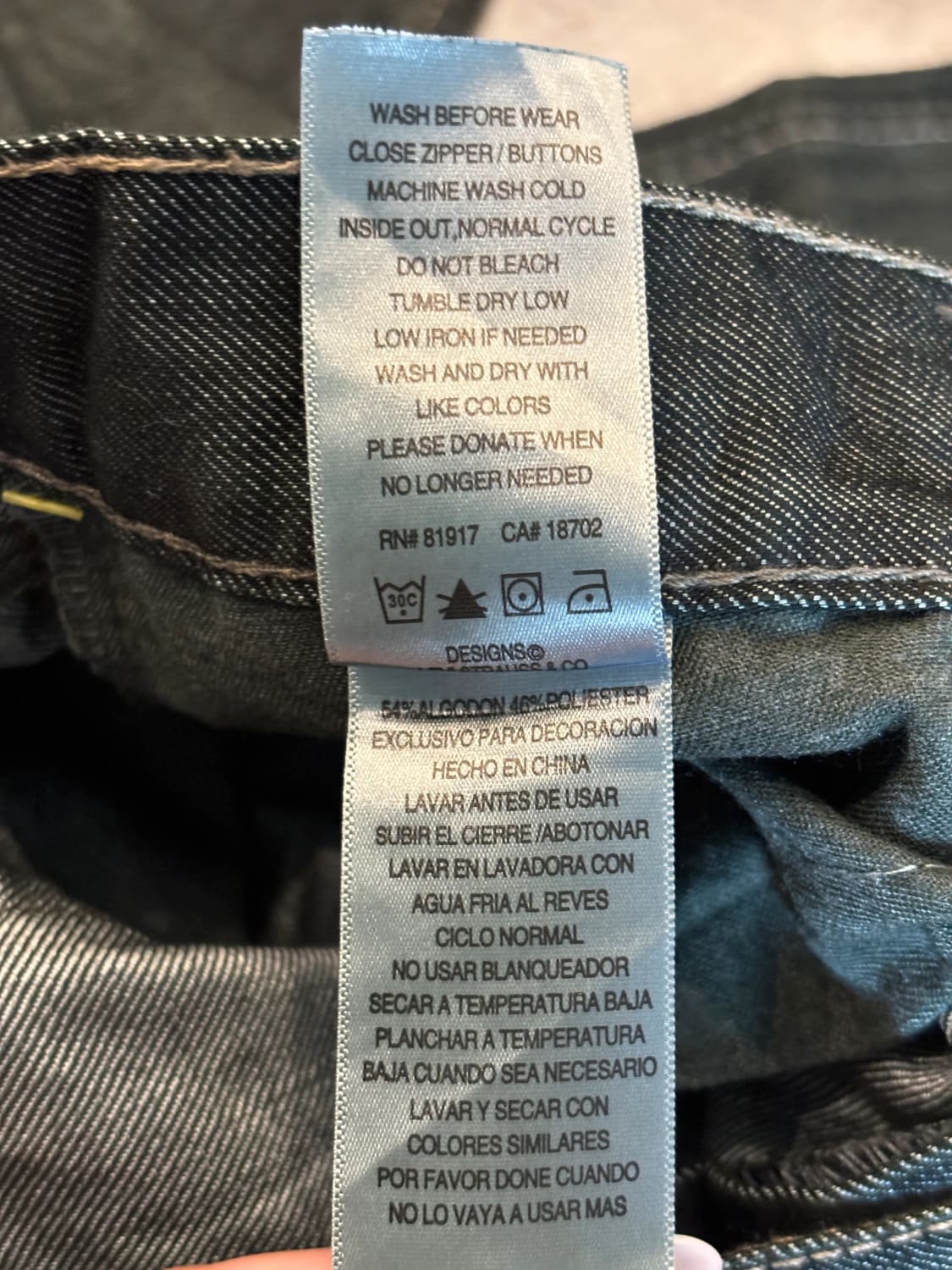đź›’Jeans Levi's 514 W27 L27đź›’