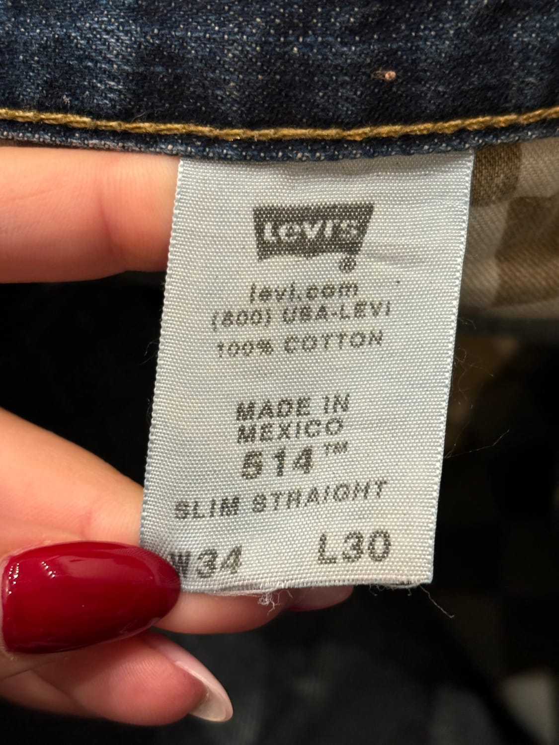 đź›’Jeans Levi's 514 W34 L30đź›’