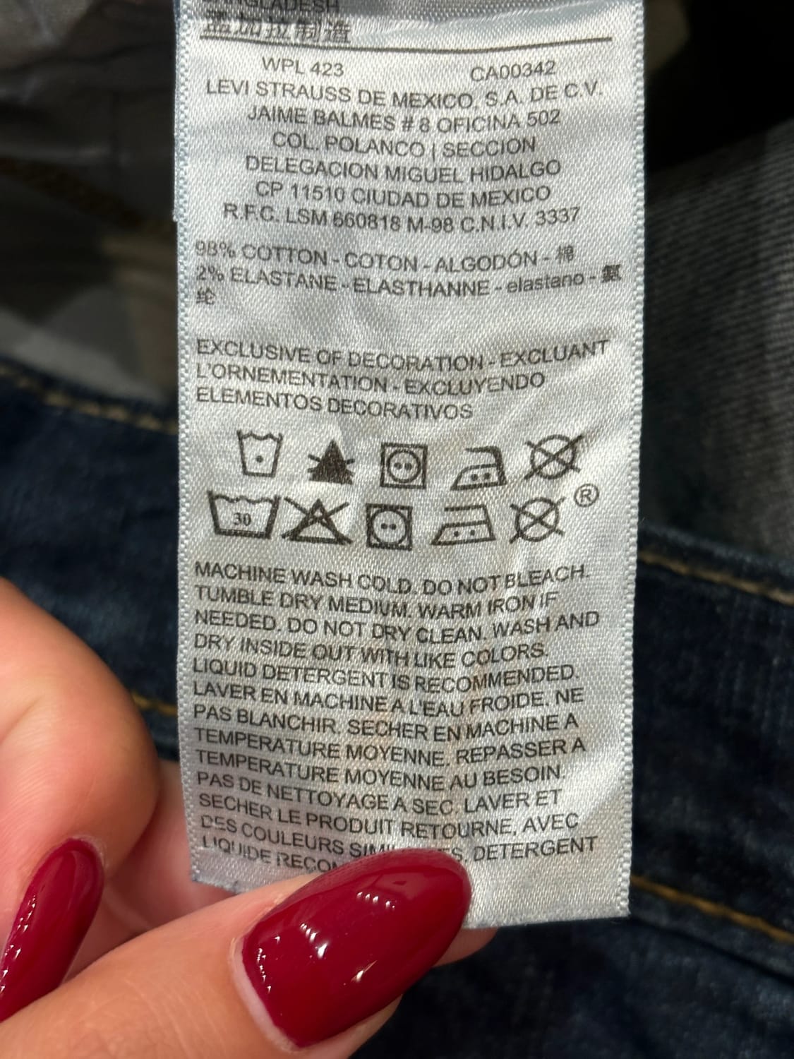 đź›’Jeans Levi's W29 L32đź›’