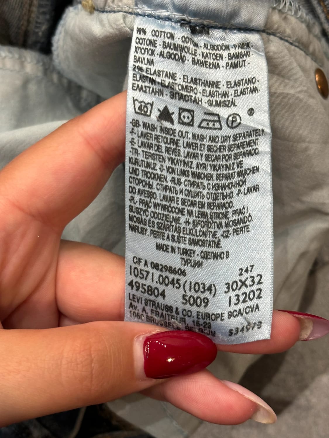 đź›’Jeans Levi's 571 Mđź›’