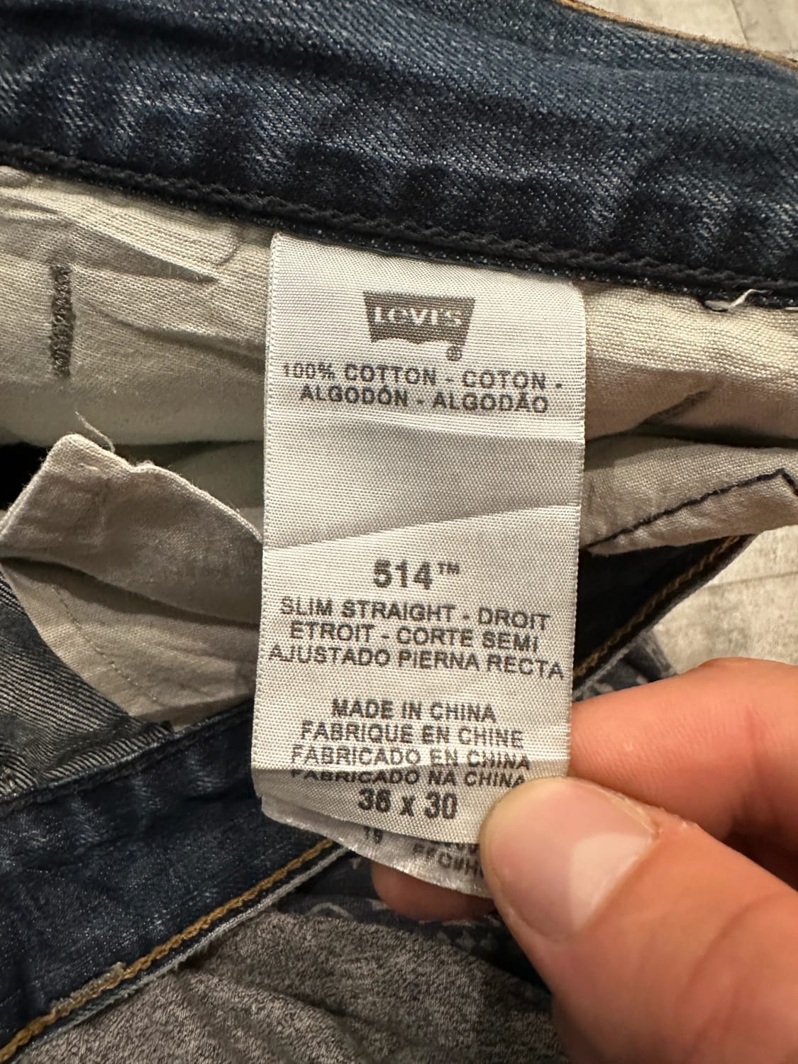 đź›’Jeans Levi's 514 W36 L30đź›’