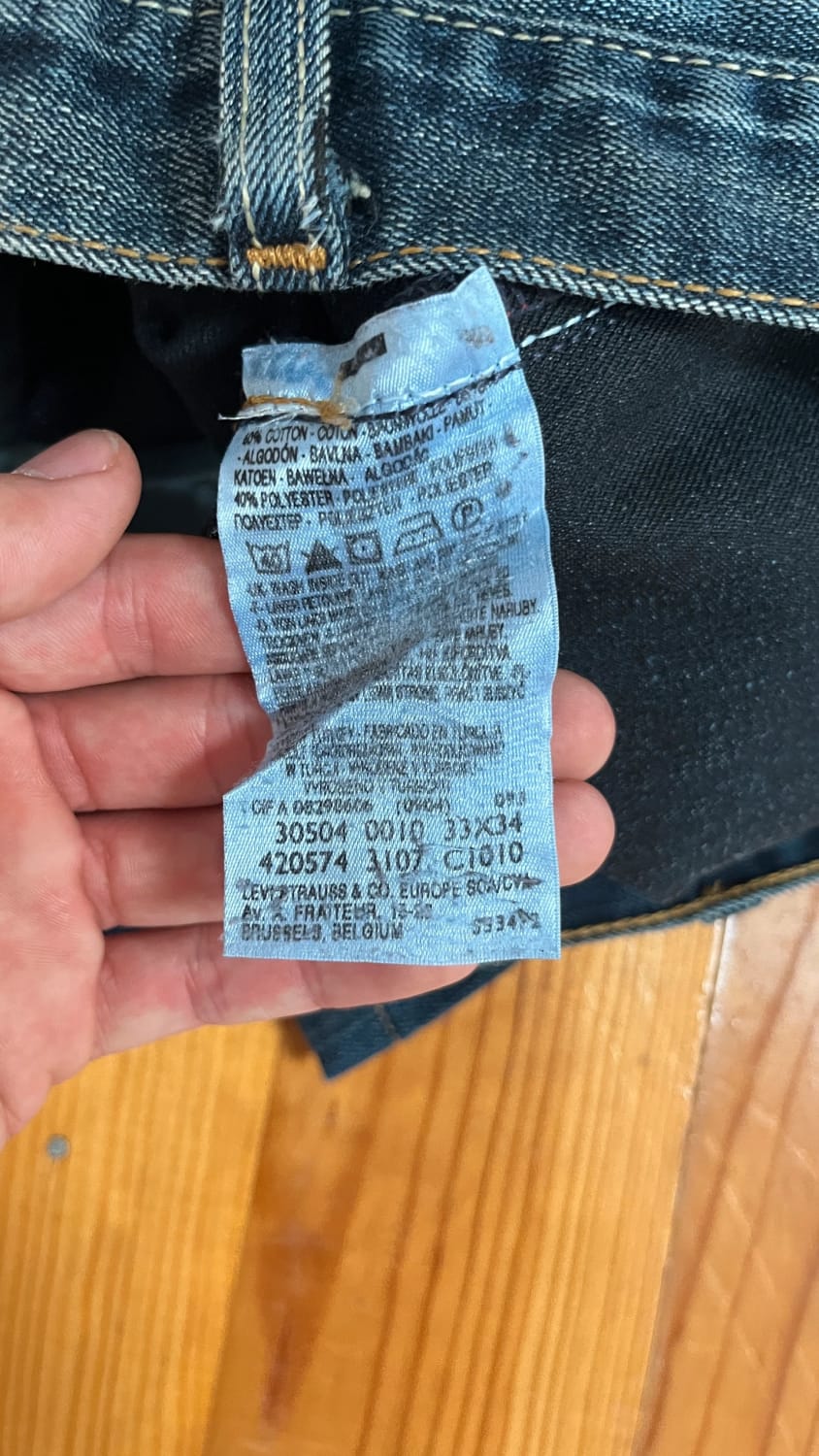 đź›’Jeans Levi's 504 W33 L34đź›’