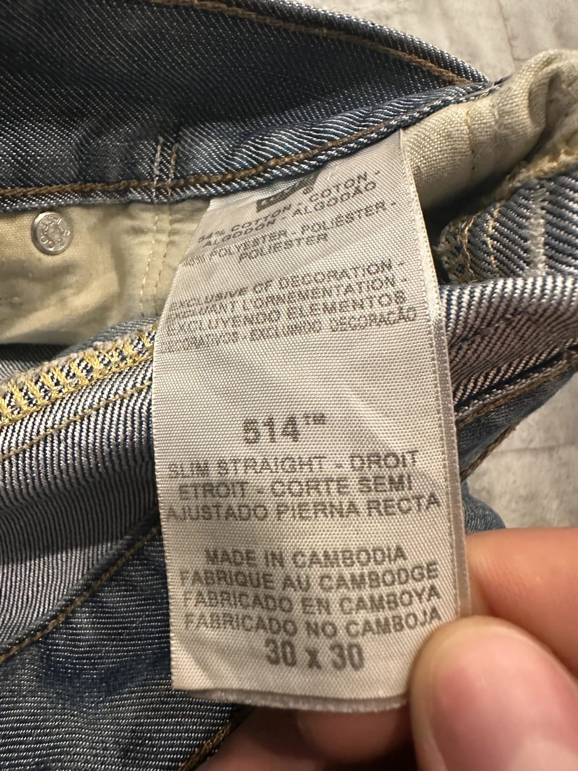 đź›’Jeans Levi's 514 W30 L30đź›’
