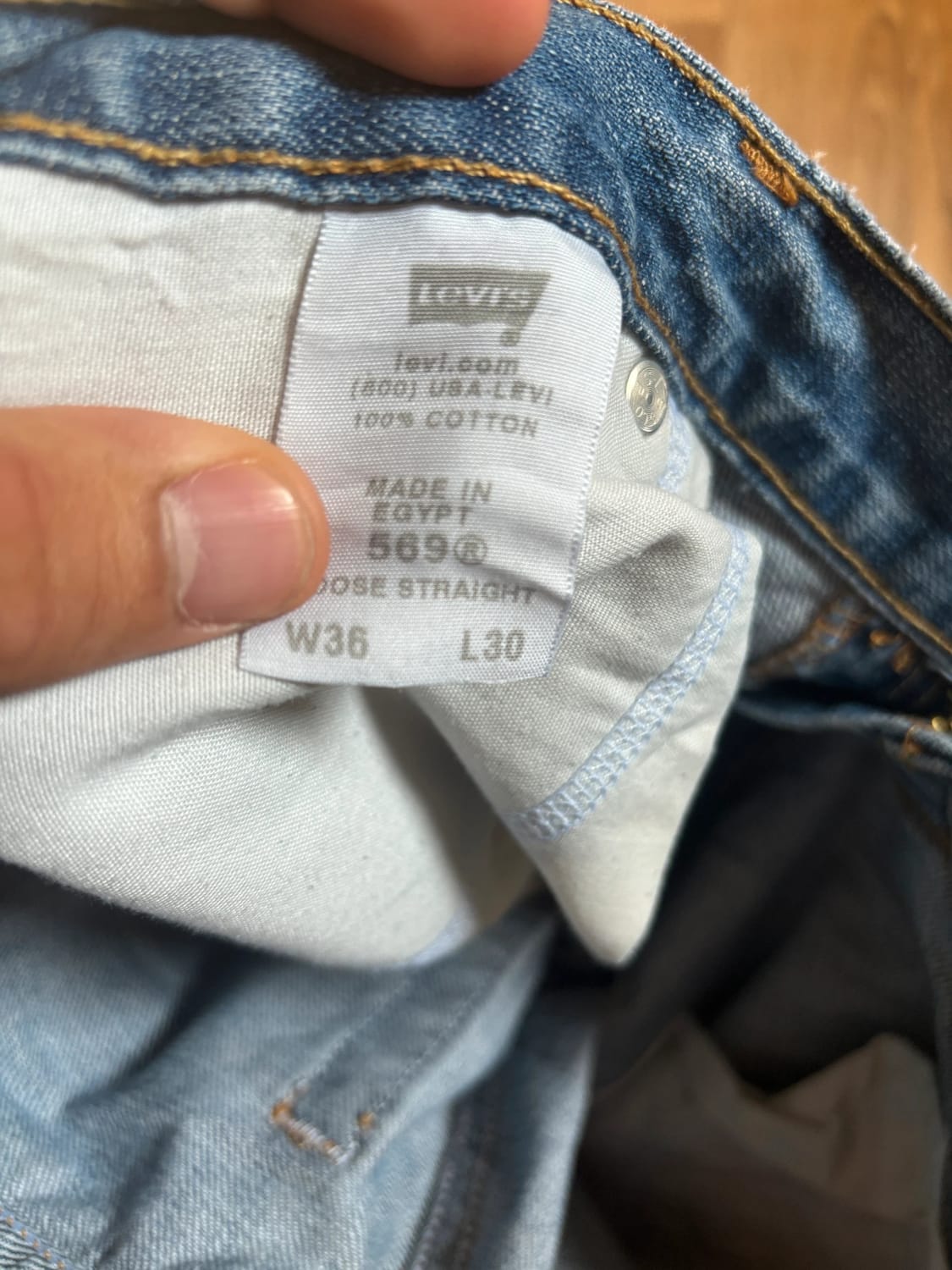 đź›’Jeans Levi's 569 W36 L30đź›’