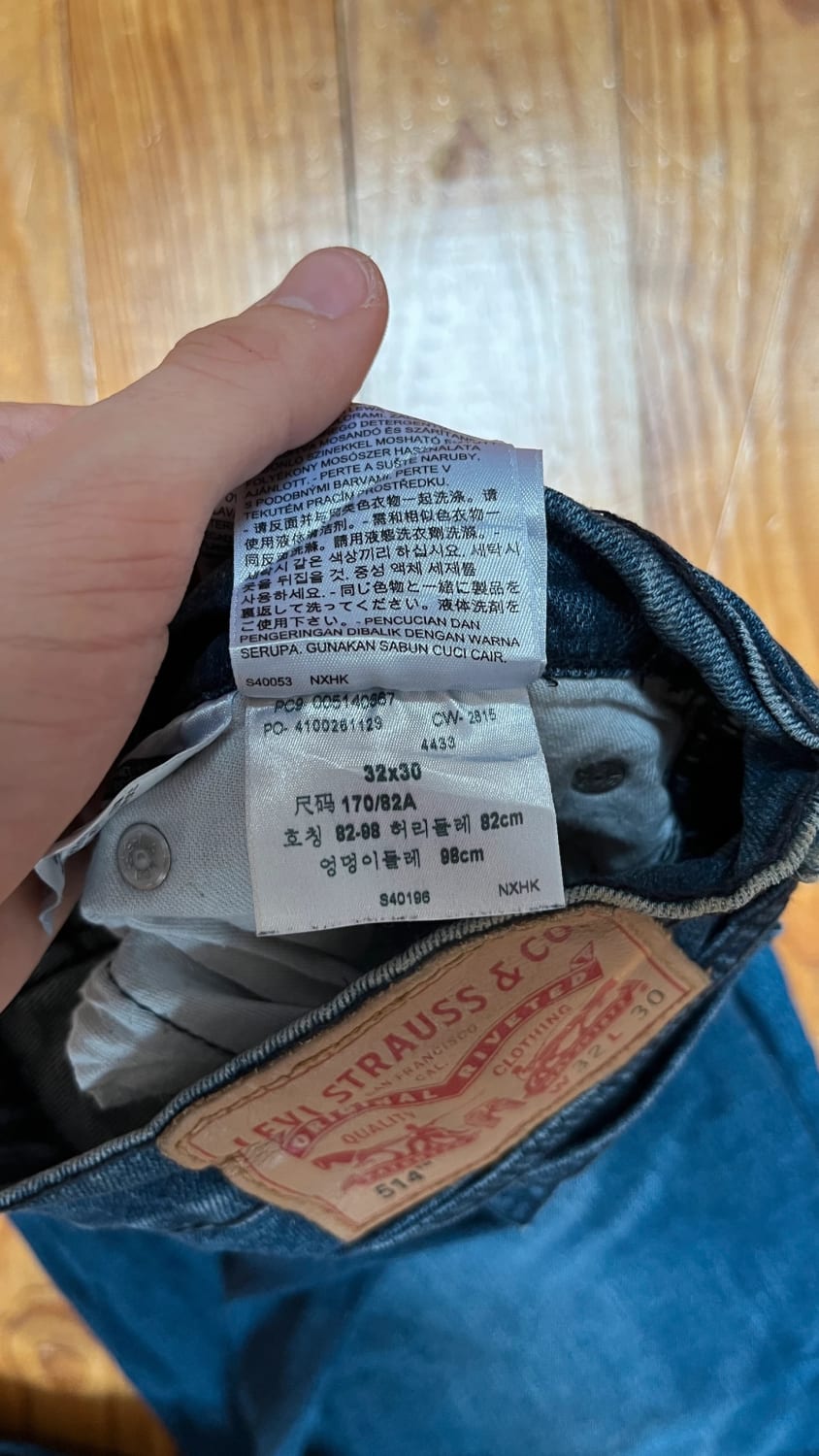 đź›’Jeans Levi's 514 W32 L30đź›’