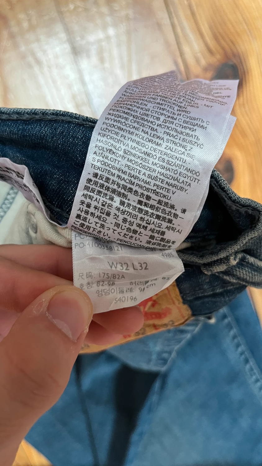đź›’Jeans Levi's 514 W32 L32đź›’