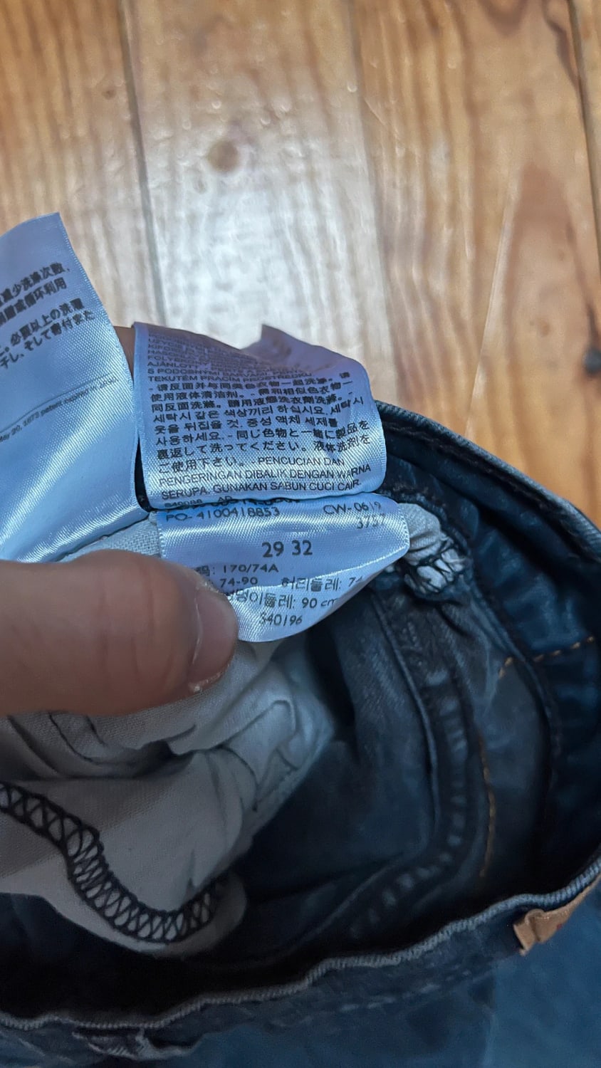 đź›’Jeans Levi's 514 W29 L32đź›’