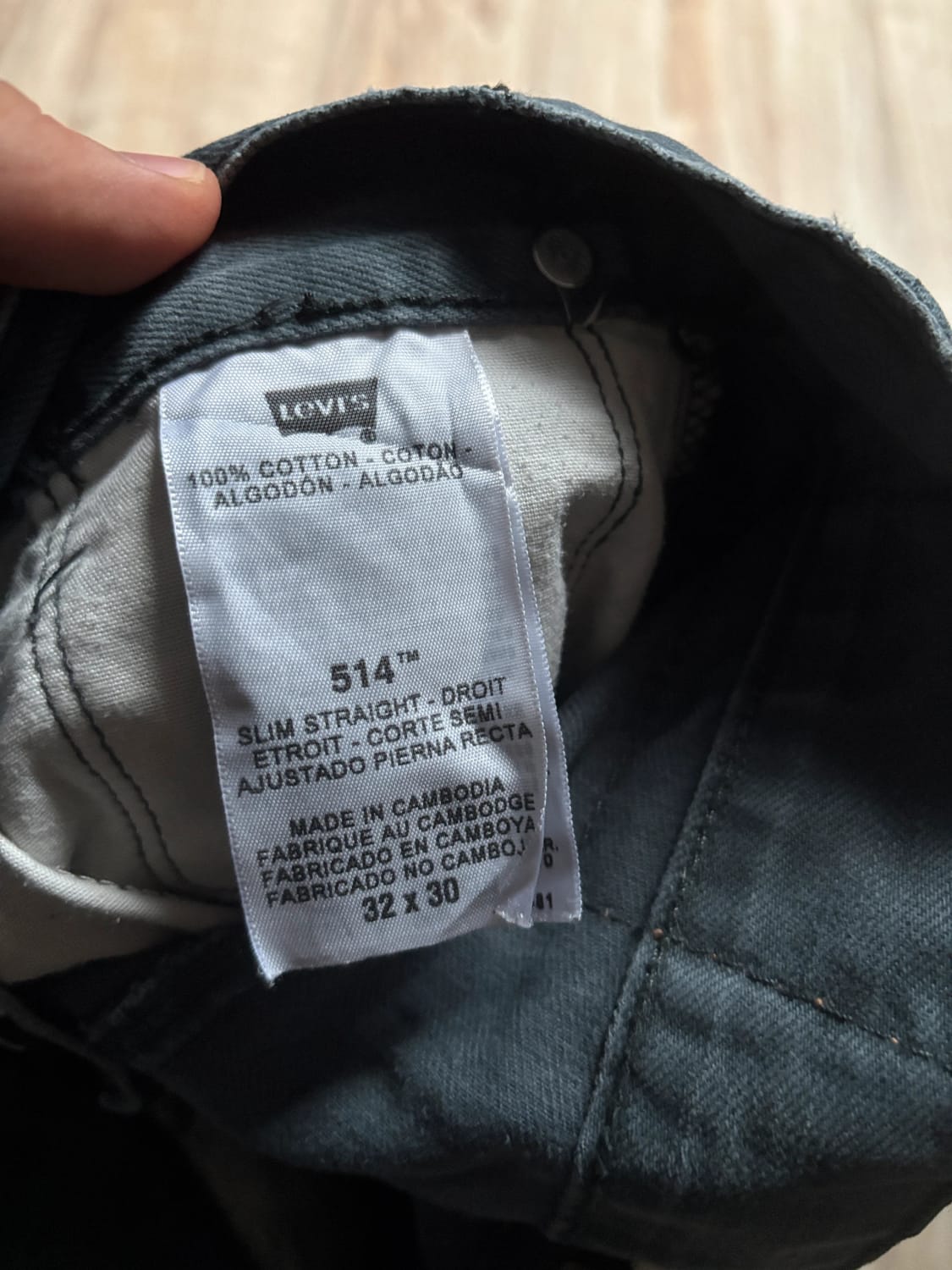 đź›’Jean Levi's 514 W32 L30đź›’