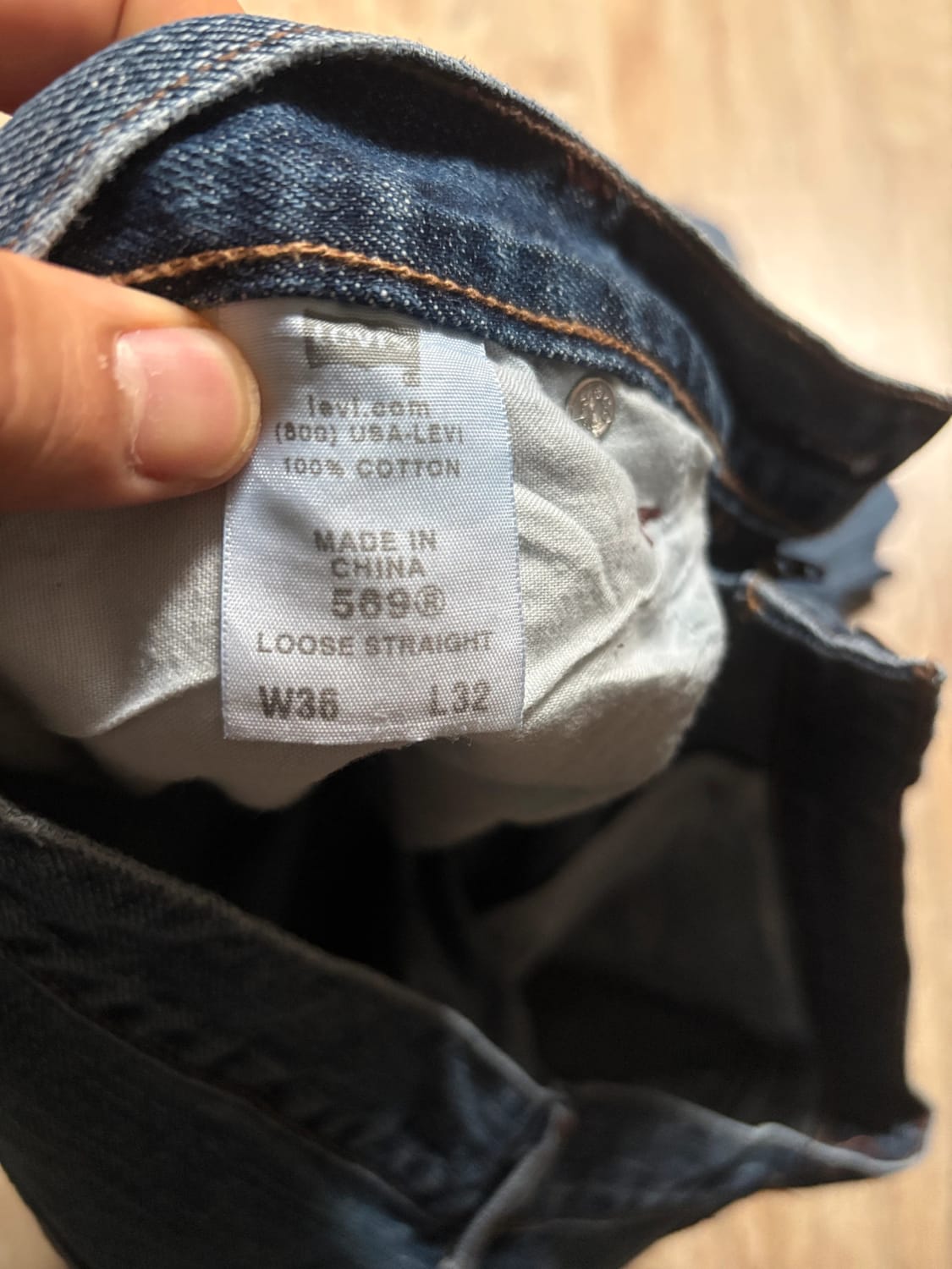 đź›’Jean Levi's 569 W36 L32đź›’