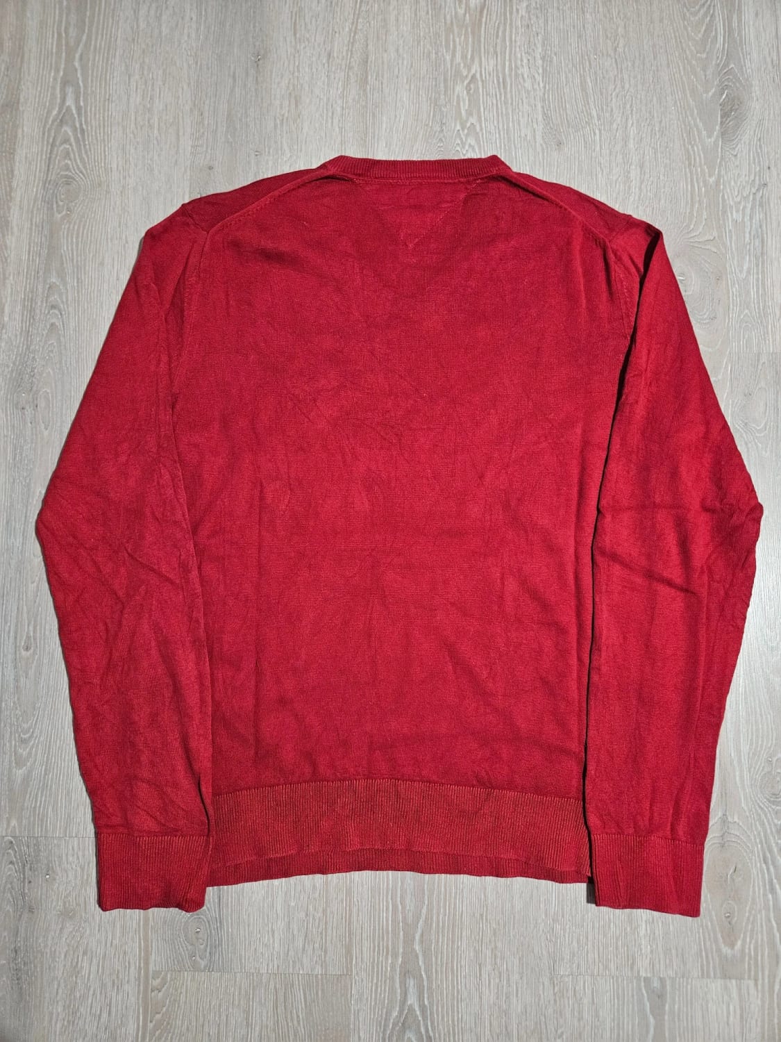 đź›’Pull Tommy Hilfiger Rouge Taille L đź›’