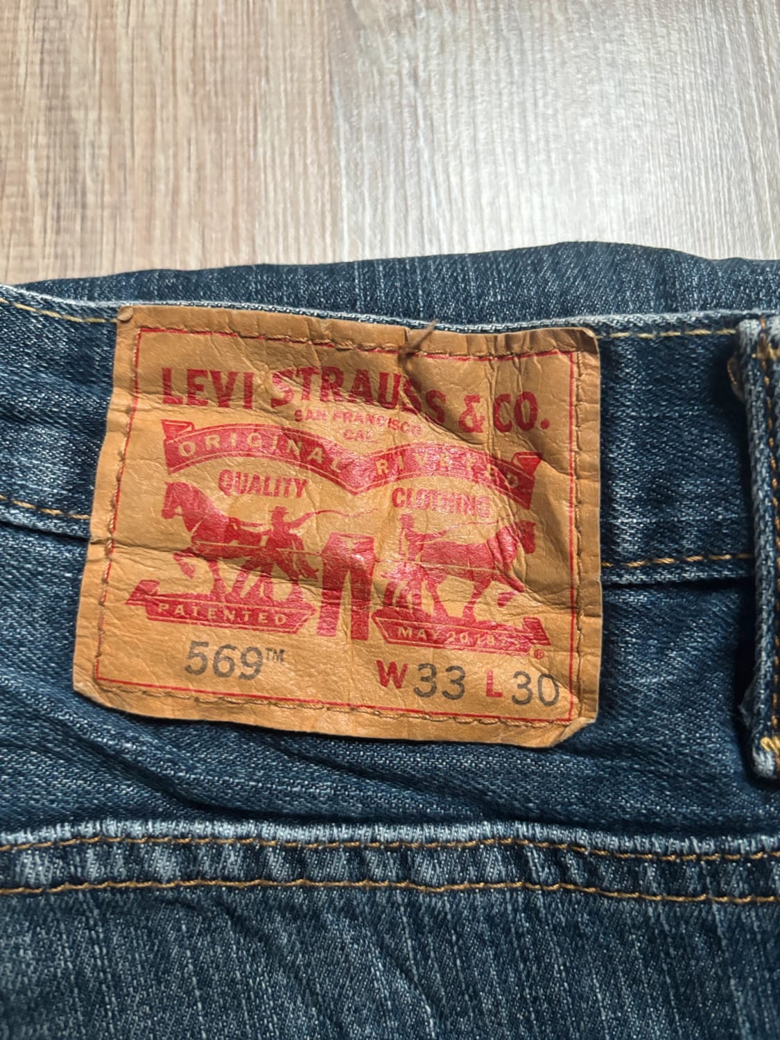 đź›’Jean Levi's 559 W33 L30đź›’
