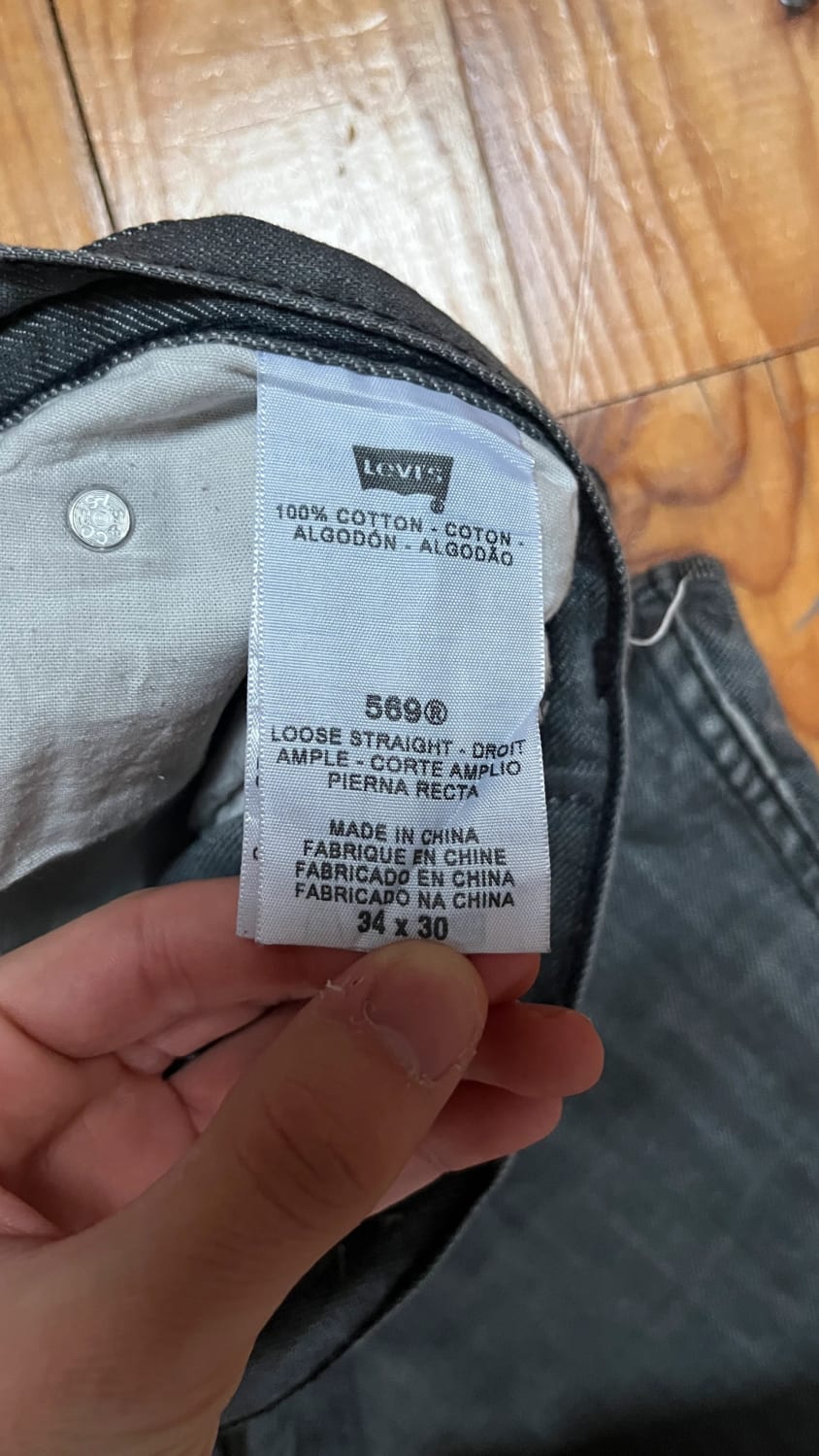 đź›’Jean Levi's 569 W34 L30đź›’