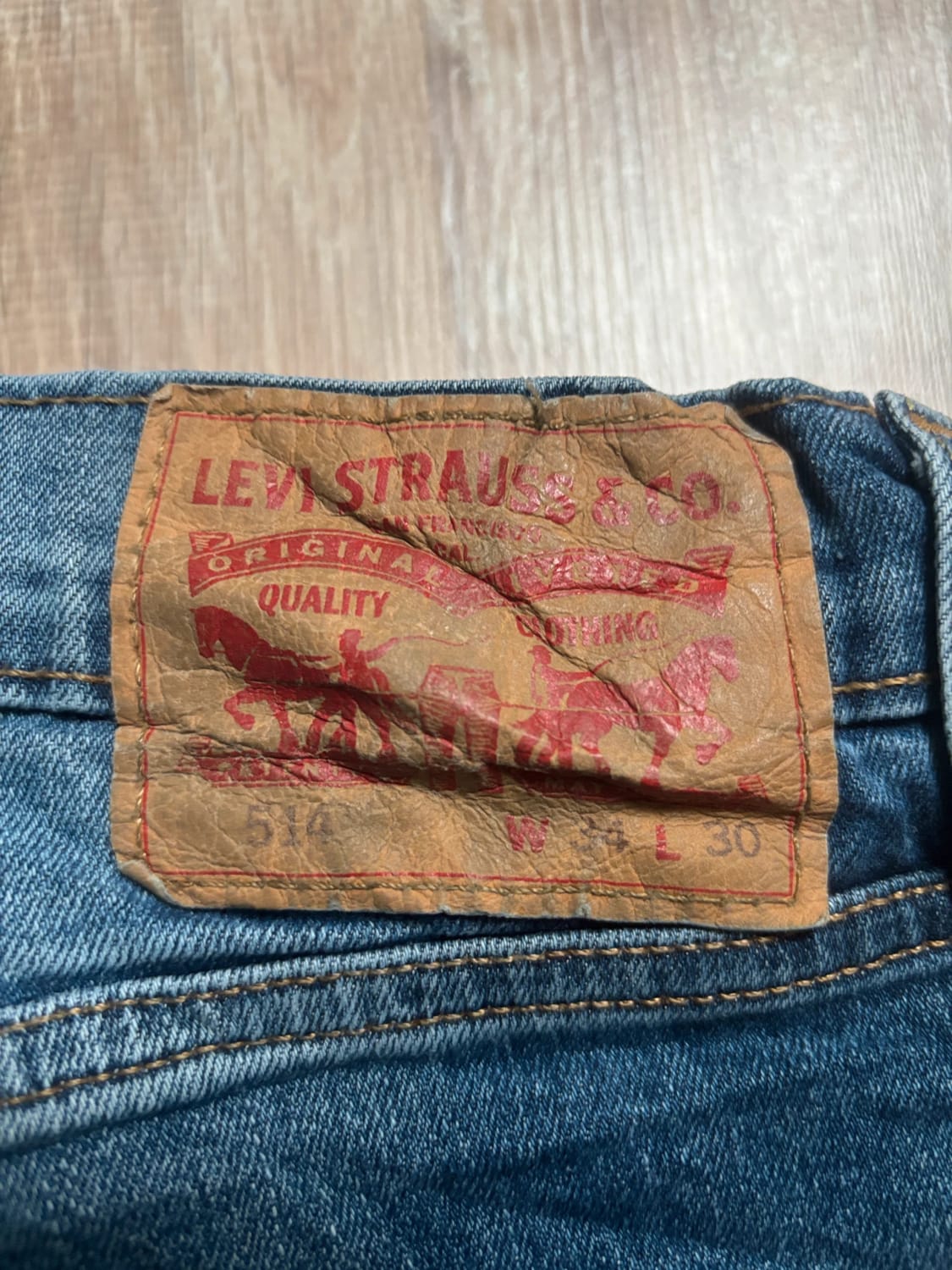đź›’Jean Levi's 514 W34 L30đź›’