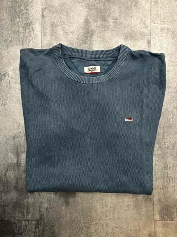 đź›’Pull Tommy Jeans Bleu Taille Lđź›’